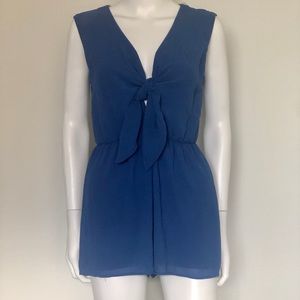 Monaco Royal Blue Sexy Romper Size Small